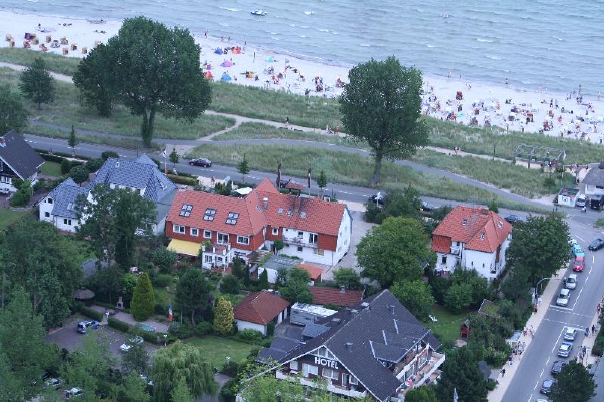 Ferienhaus Onkel Toms Hütte Scharbeutz - Luftbild